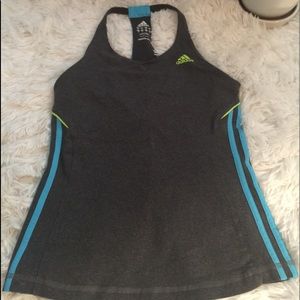 Small Adidas T-back workout top